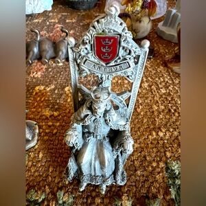 King Arthur & Robert the Bruce Pewter Figures